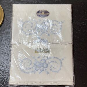 Vintage Progress Floral Embroidered Pillow Cases